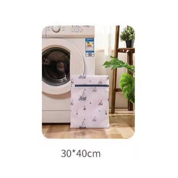 Gittergewebe Waschen Taschen für Wäsche Unterwäsche Bh Socken Schmutzige Kleidung Organizer Wäsche Korb Haushalts Waschmaschine Tasche: C 30CMx40CM