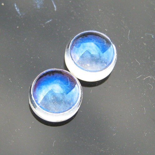 Diameter 6MM 6.35MM Plano Convex Coated Glass Lens Focal Length 10MM 12MM