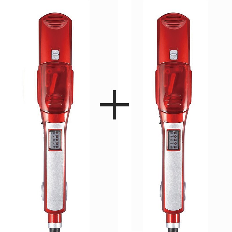 Stoom Stijltang Elektrische Stijltang Steampod Keramische Straightner Haar Styling Tools Rechttrekken Plaat Wafer Temperatuur: package / EU