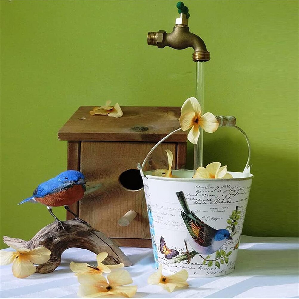 Kit de fontaine d&#39;eau avec robinet flottant, magique, bec coulant Invisible, arrosoir, décoration de jardin artistique