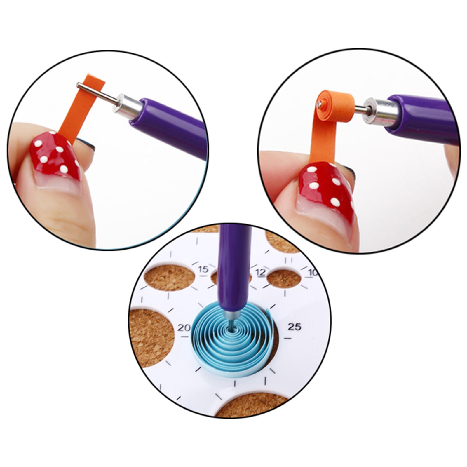 Ingelaste Quilling Gereedschap Quilling Levert Hand Craft Diy Tool Voor Volwassenen 16 Stuks
