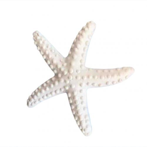 Eco-friendly Plastic Beach Coastal Simulation Starfish DIY Craft Ornament Starfish Sea Party Decorations Nautical Home Decor: White