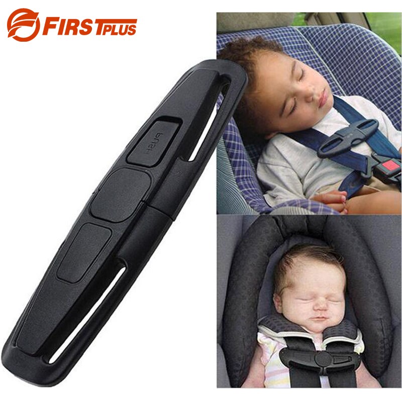 2 x Auto Baby Veiligheid Seat Riemspanner 5 Punt Gordel Harness Borst Lock Clip Kind Schouderriem Vergrendeling Gesp clips Zwart