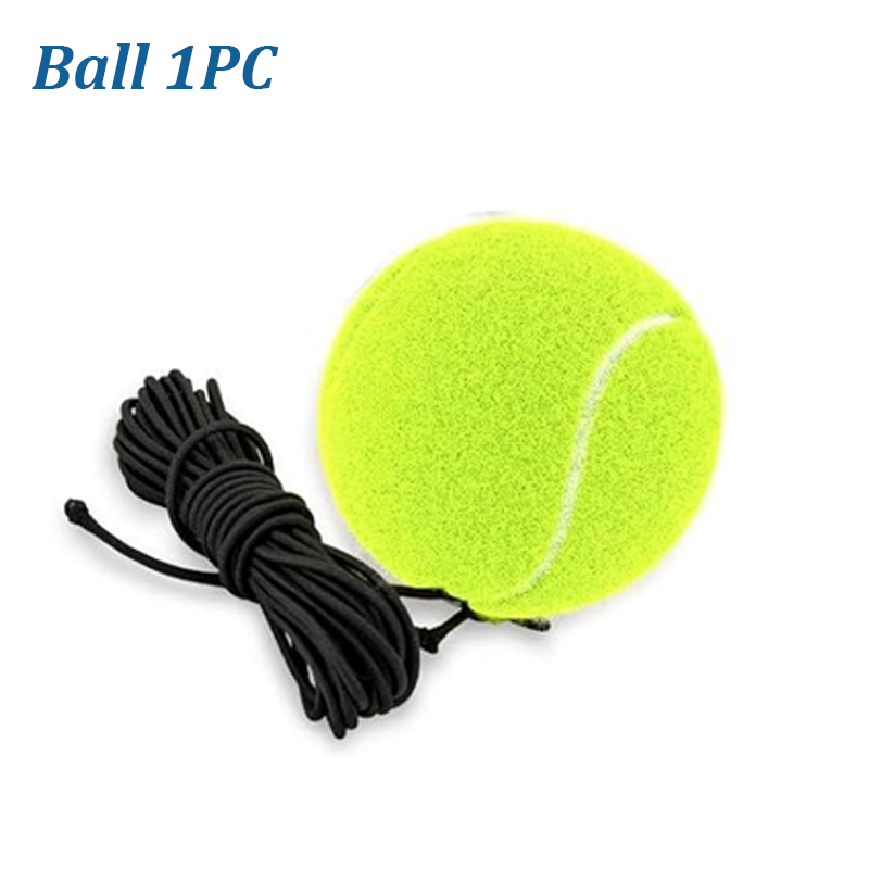 Tennis Training Ball with String & Rebound Baseboard Self Practice Tool Beginners Sport Exercise Solo Tennis Training Equipment: grey