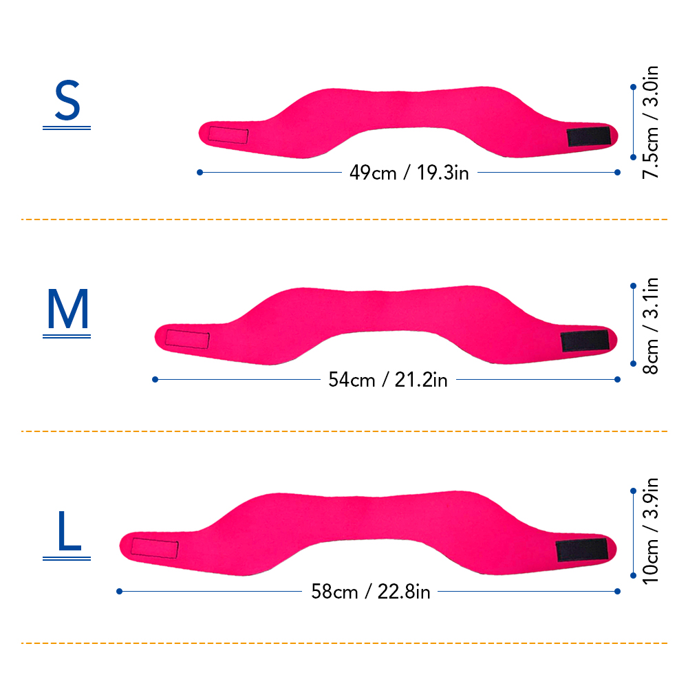 Neopren Schwimmen Stirnband Ohr Schutz Band SchweißBand für Schwimmen bat Surfen Sport Stirnband Gürtel Haar Band