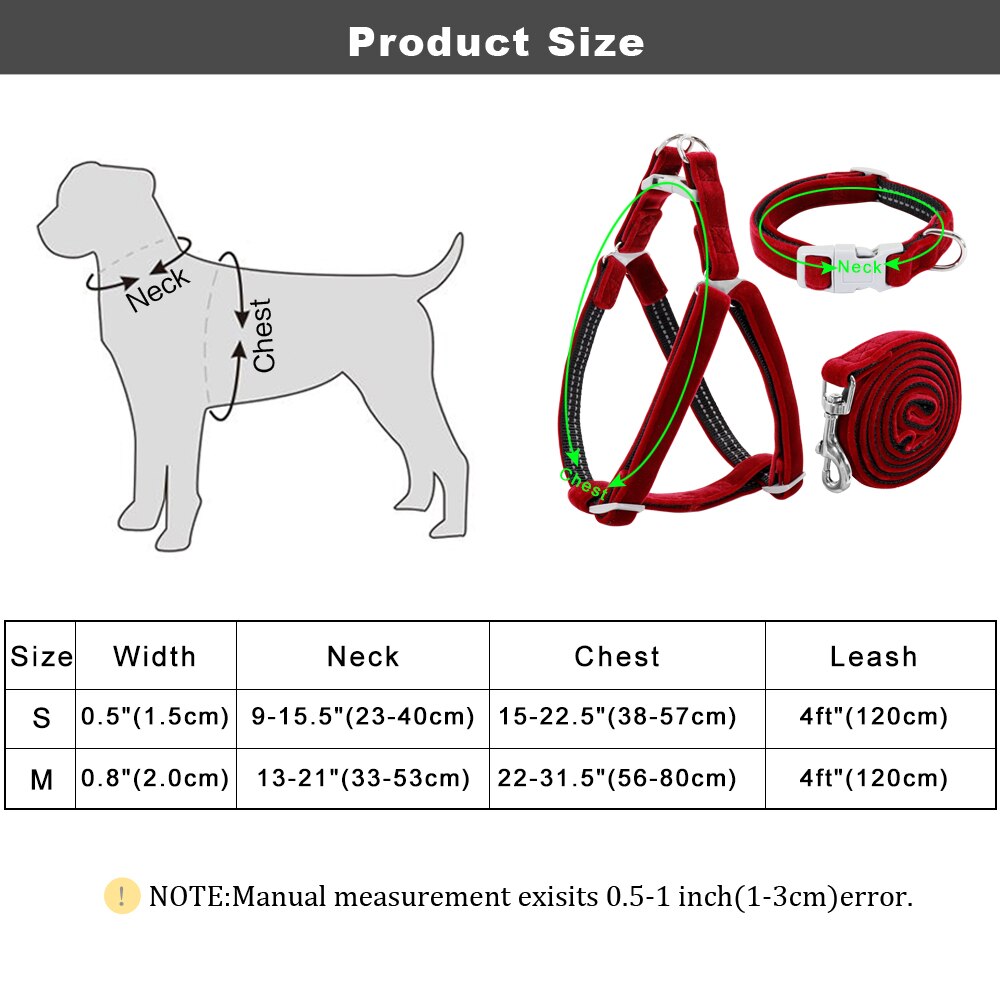 Pug harness clearance size