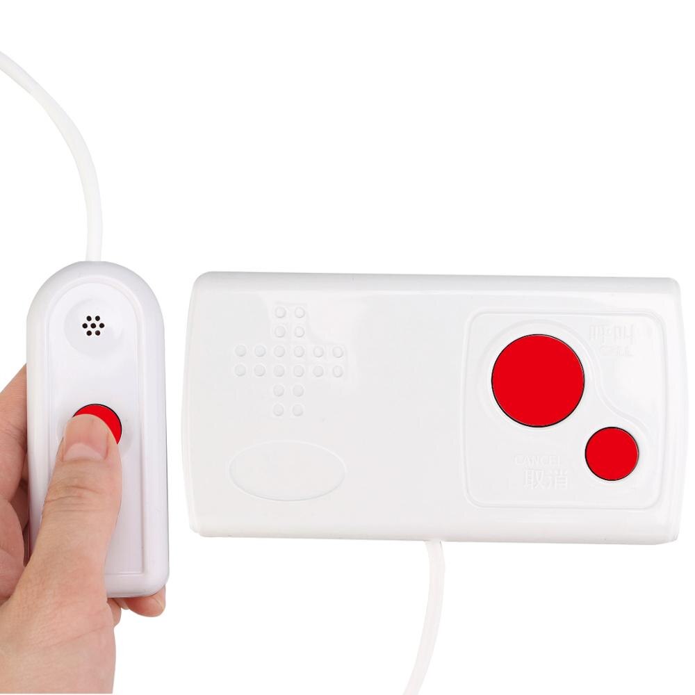 Retecess  td003 trådløs opkaldsknap-sender med håndtag ældre børneafdeling sengeknapservice til sygeplejerskeopkaldssystem