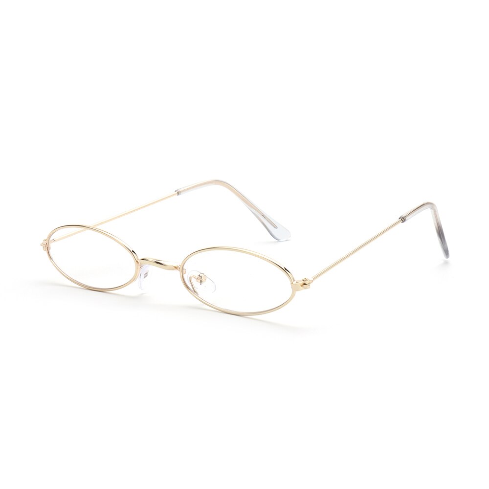 Lunettes de soleil de cyclisme Vintage pour moto, pour hommes et femmes, petite monture ovale, rétro, à la , Cool: style6