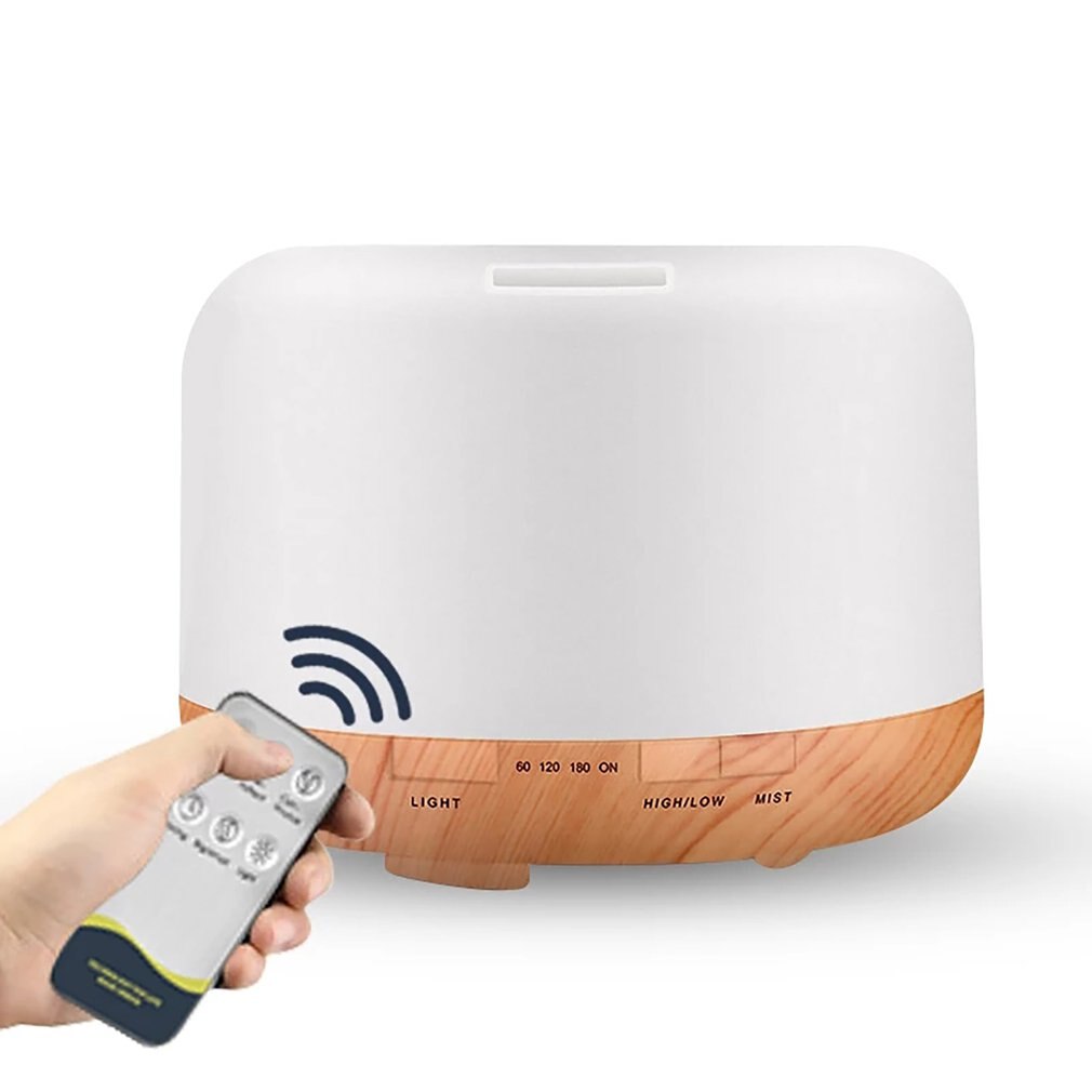 Aroma Diffuser 500 Ml Portable Electric Ultrasonic Essential Oils Diffuser Air Atomizing Humidifier With Remote Control