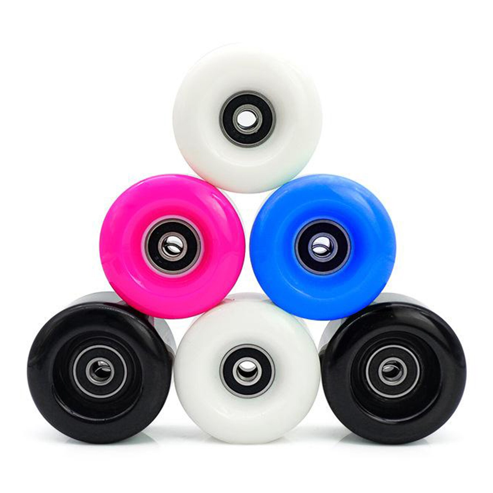 Inline Skate Wheel PU Wear-Resistant 58mm 82A Wheels Replacement Parts