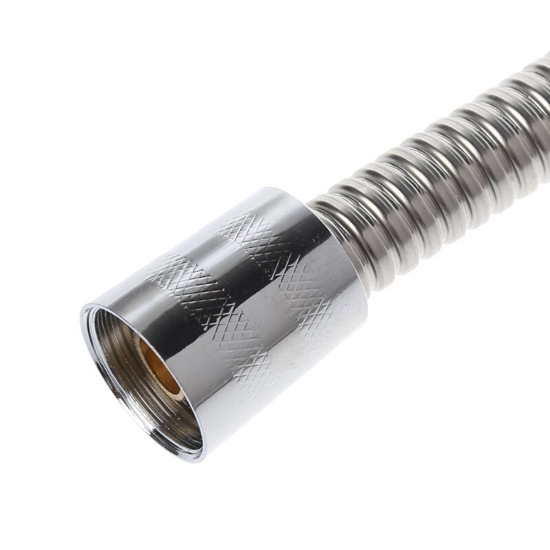 3m Stainless Steel Flexible Shower Hose Bathroom Water Heater Hose Replace Pipe 63HF