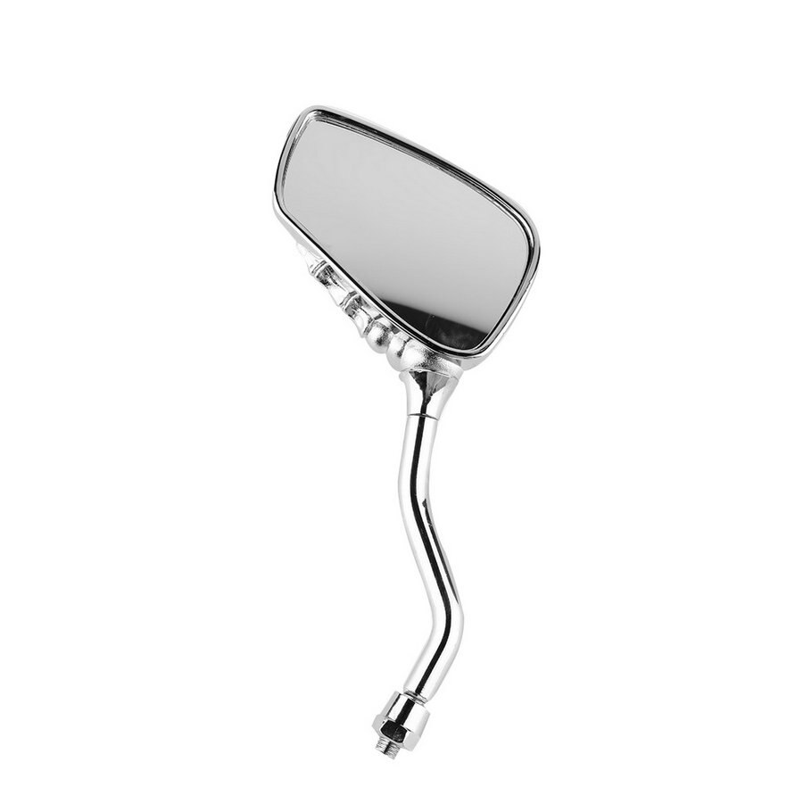 Universal Motorcycle Chrome Skeleton Skull Style Hand Claw Side Rear View Mirrors 10mm Easy To Install