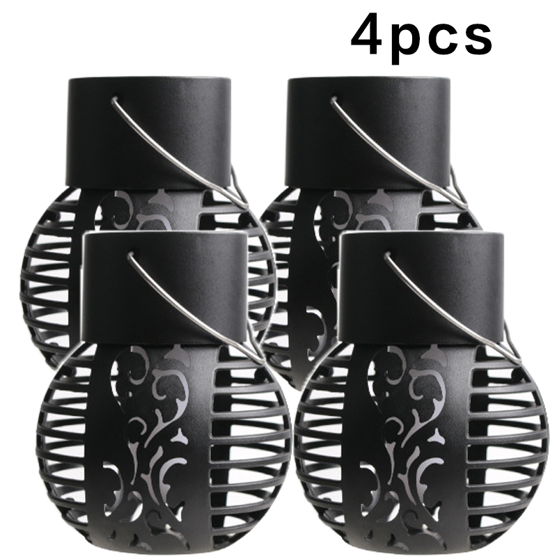 Luces solares para exteriores, linterna Retro, lámpara de llama colgante, iluminación de paisaje, luces de suelo, foco, decoración de jardín y hogar: Verde