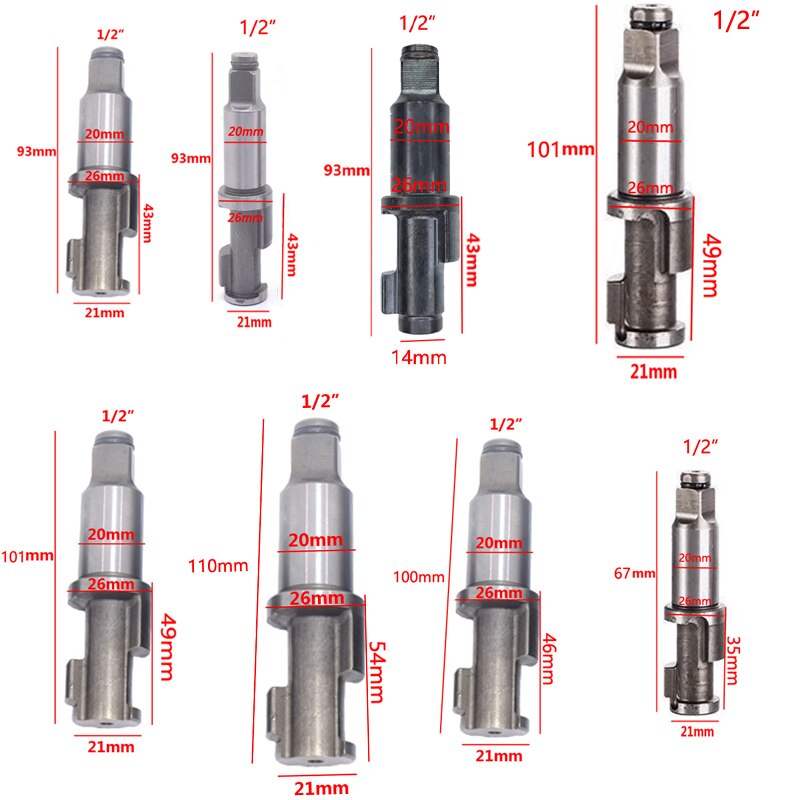 1/2" Inch Accessories Of Pneumatic Tools Air Impact Wrench Anvil Driver Spindle Axis Hammer Block Repair Parts