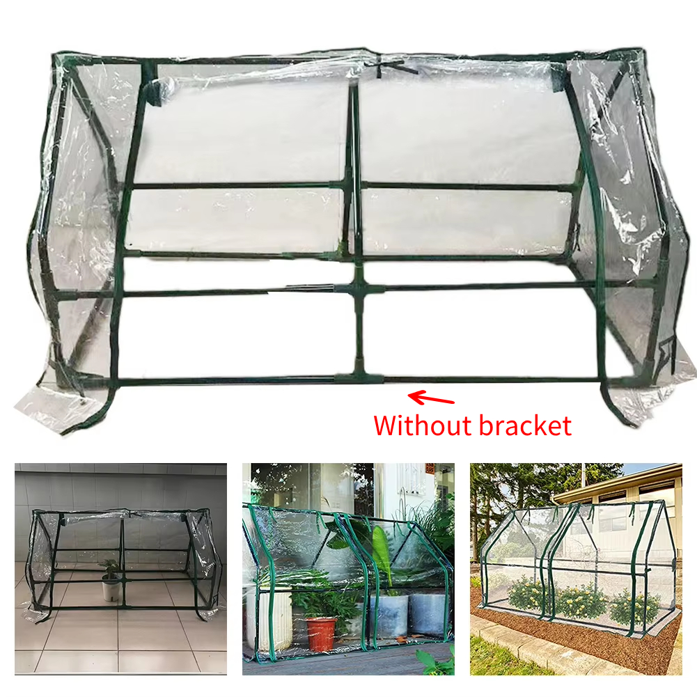 Copertura per piante da giardino con serra da giardino, mini serra, tenda trasparente portatile per casa verde, copertura sostitutiva per interni ed esterni per piante