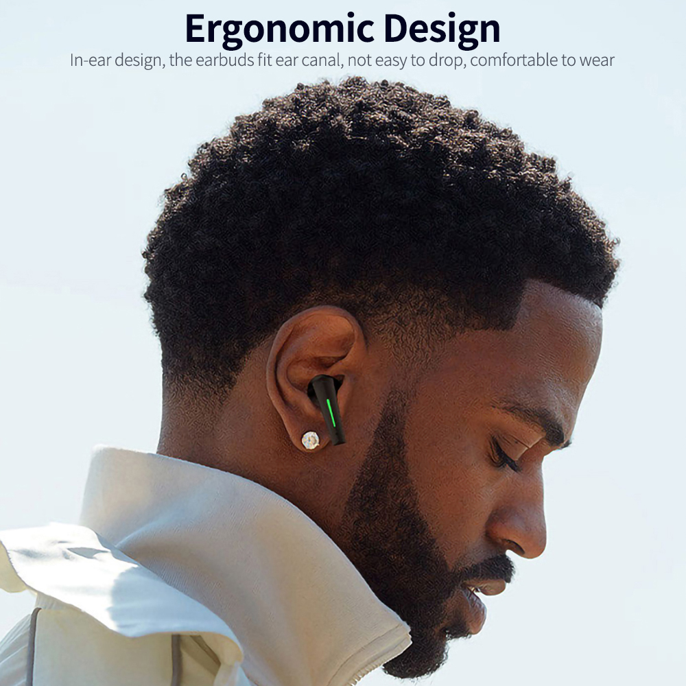 Lenovo  xt80 kabellose bluetooth-gaming-kopfhörer, in-ear-sport-gaming-ohrhörer mit  bt5.1- chip-hifi-sound, dual-modus für spiele und musik