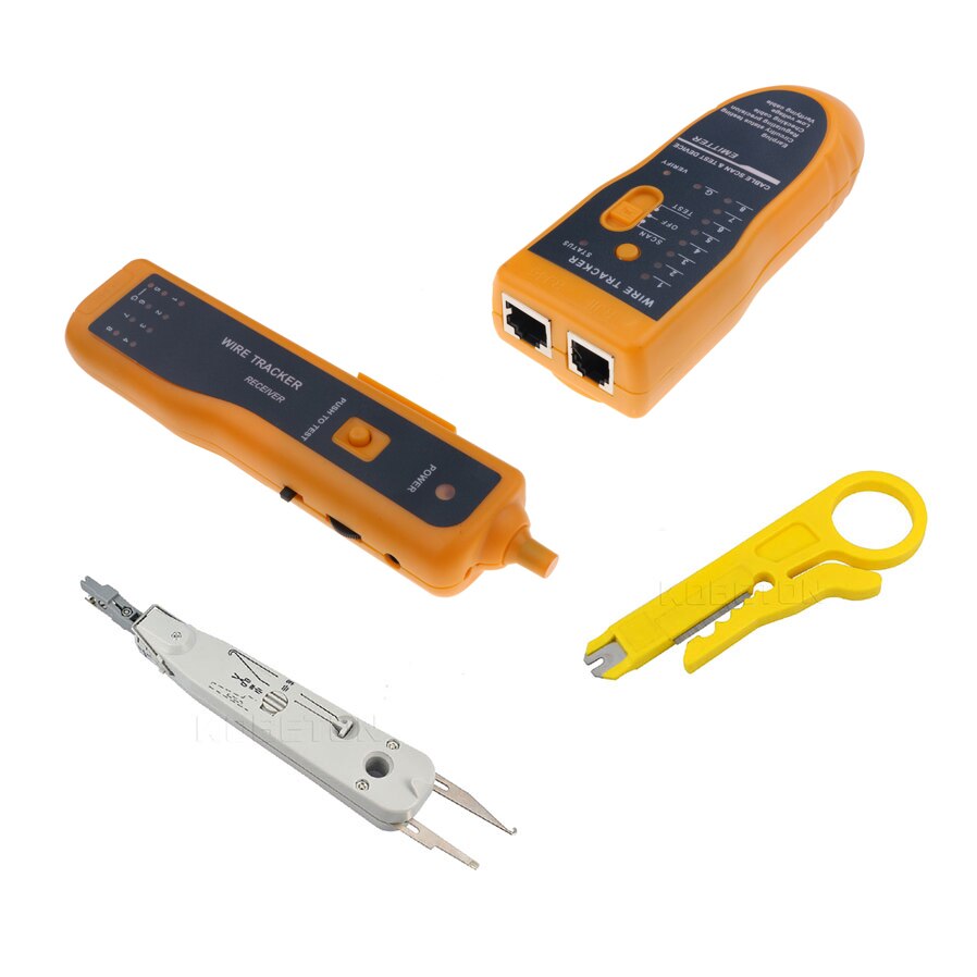 RJ45 RJ11 RJ12 Katze5 Katze5e Tragbare LAN Netzwerk Werkzeug Bausatz Utp Kabel Tester UND Zange crimpen Crimper Stecker Draht Stripper köpfe