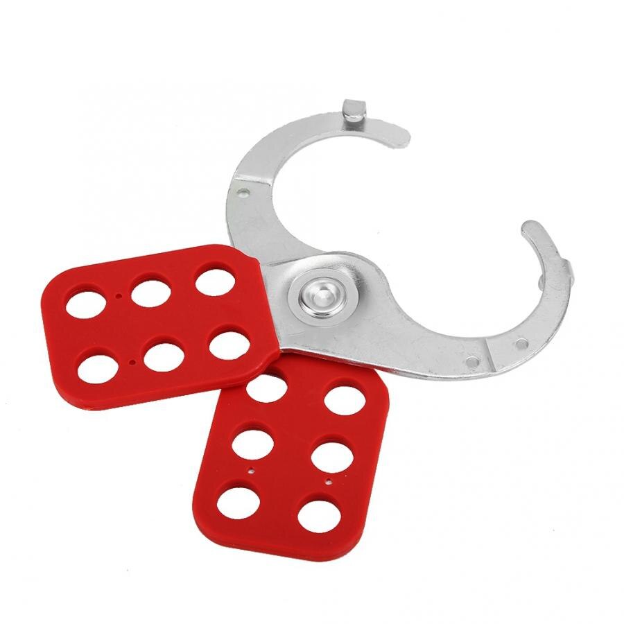 Anti-Spark Industrial 6 Holes Buckle Hasp Expander Equipment Safety Lock Industrial Lockout Hasp