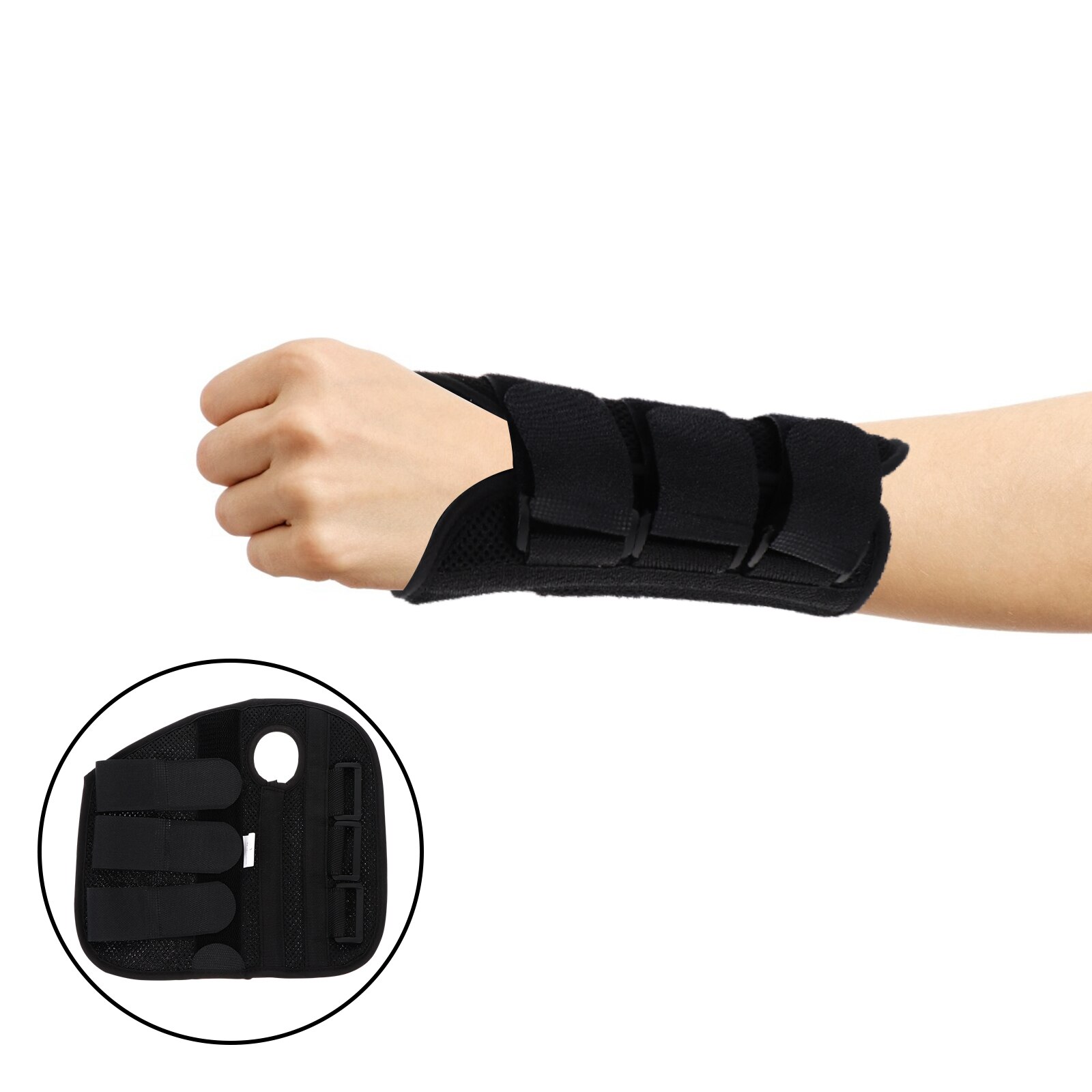 Right Hand Wrist Brace Adjustable Wrist Support Brace Splint Wrist Fixing Brand