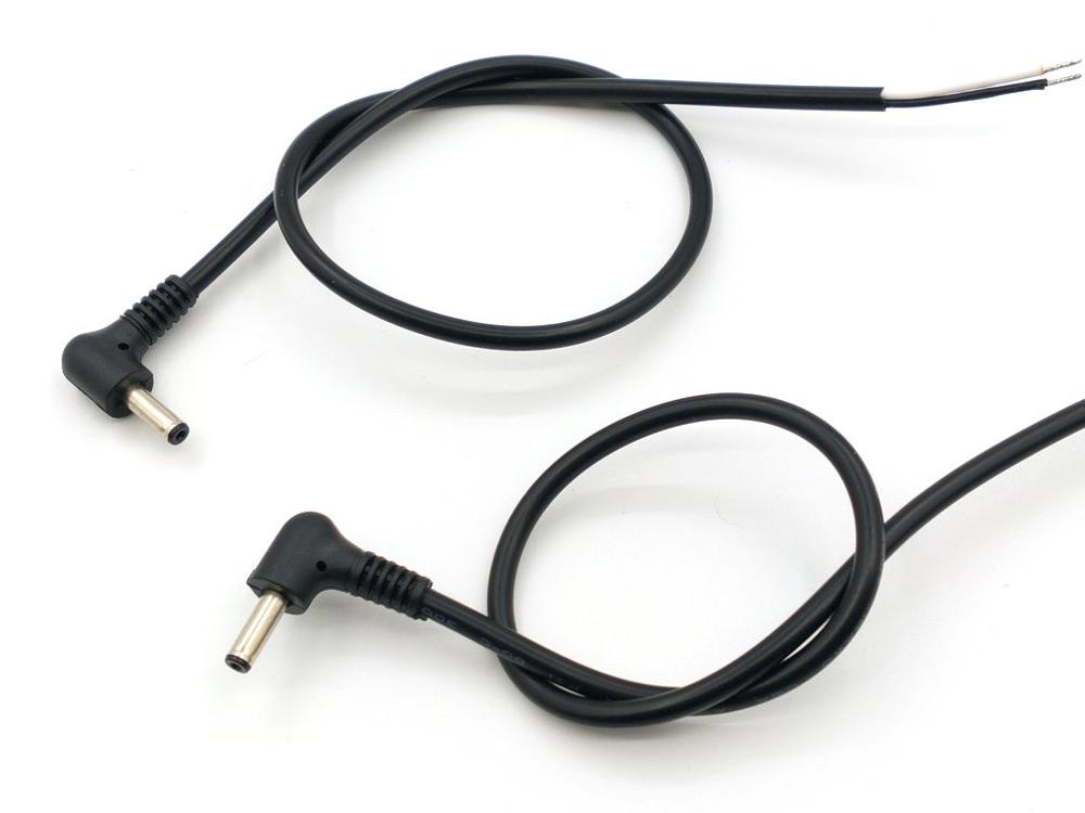 Dc 3.5mmX1.3mm Connector 3.5X1.35MM 18AWG Kabel Haakse 90 Graden Dc Stekker Met Kabel