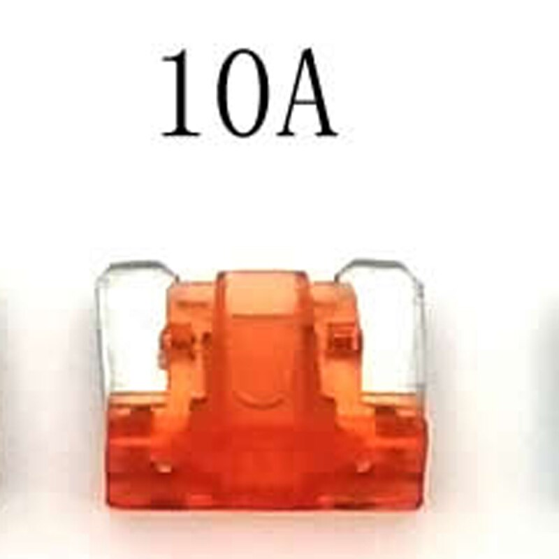 10pcs 5A 7.5A 10A 15A 20A 25A 30A Micro Car Fuses For Ford Fox Mondeo Dodge Jeep: Red