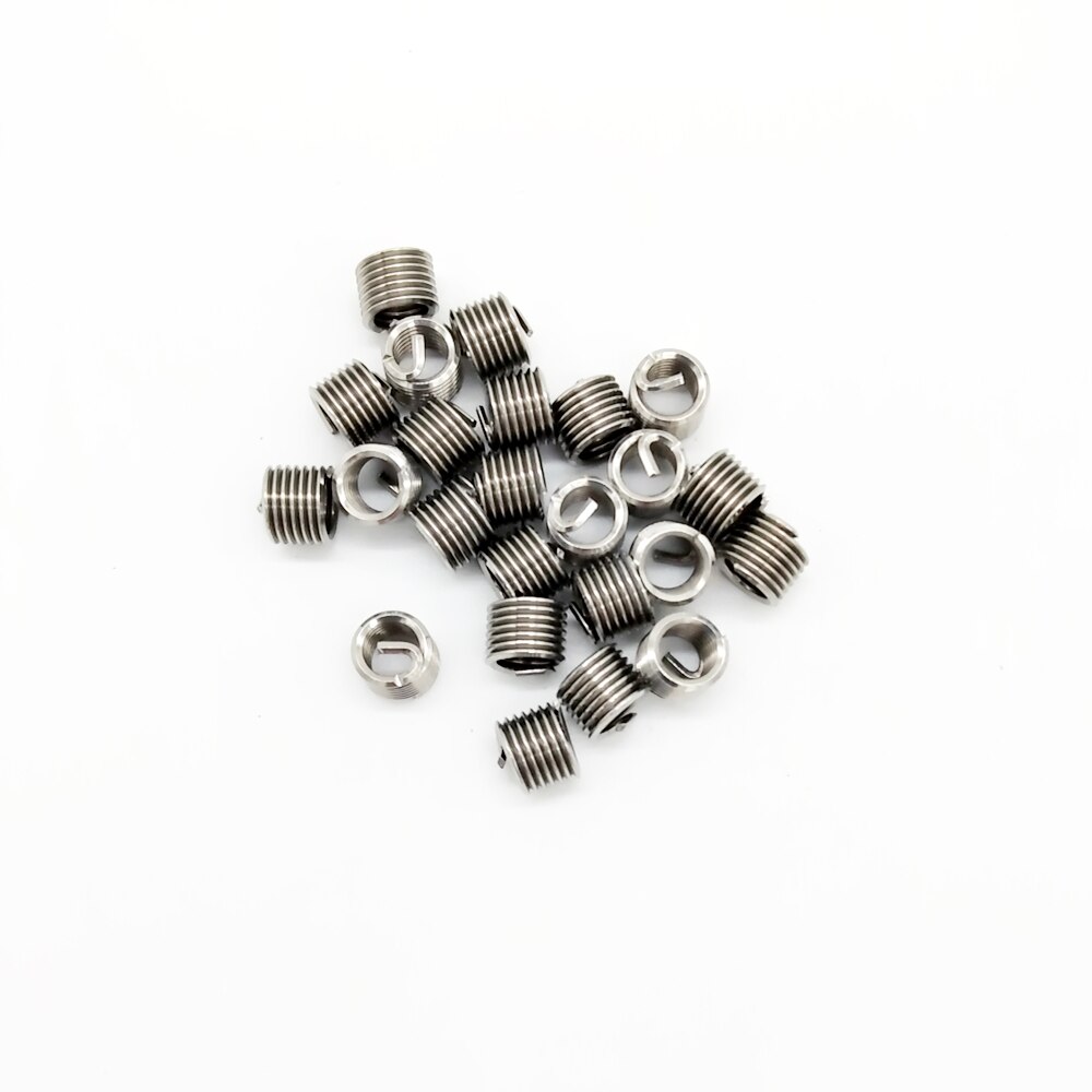 25PCS Car Engine Block Restoring Damaged Thread Repair Tool Kit M3 M4 M5 M6 M7 M8 Auto Helical Coil Insert Garage Tools