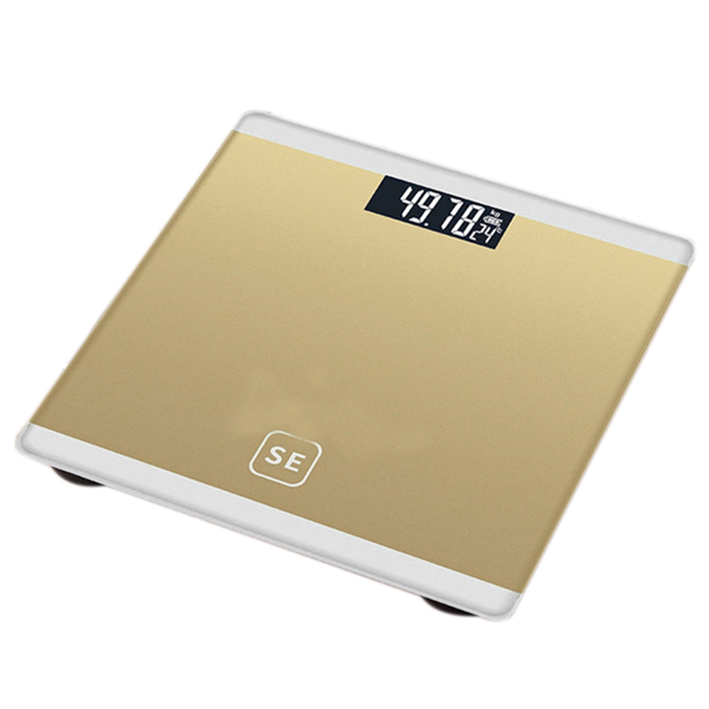 Digital Body Axunge Electronic Scale LCD Display Human Health Management Called Smart Balance Electronic Scale: Gold