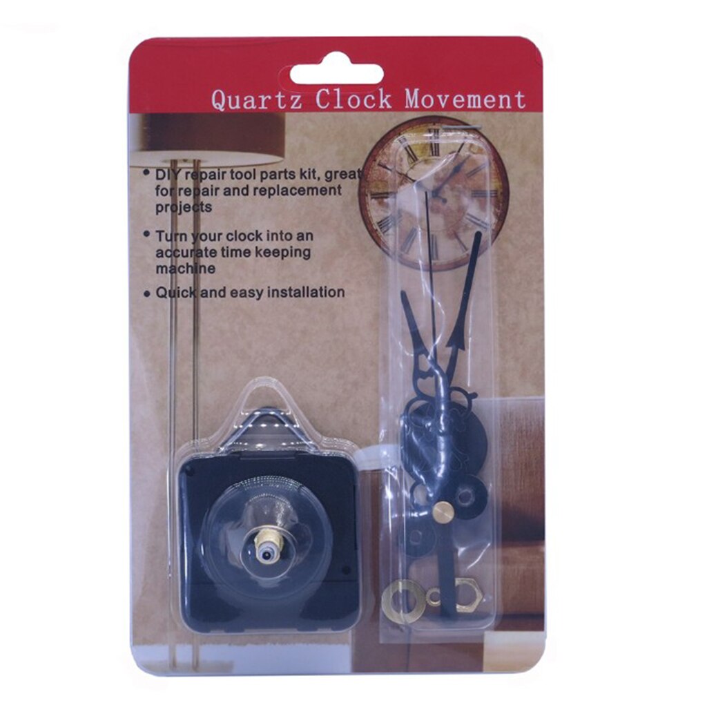 Clock Movements with 3 Pack Different Size Clock Hands DIY Repair Parts Replacement Battery Operated