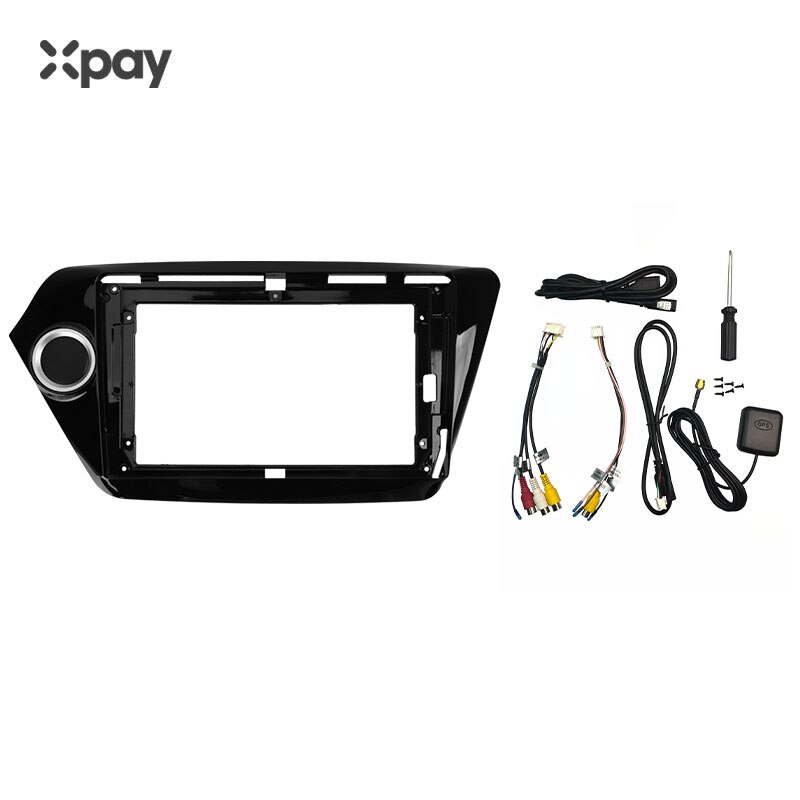 XPAY 9-inch 2din Car Radio Dashboard For KIA RIO 3 Car Stereo Panel Mount for Double Din CD DVD Frame: Frame only