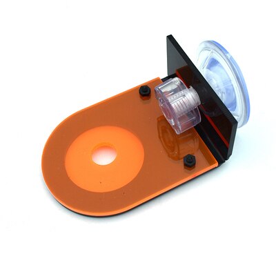 Fluorescence Coral Frag Rack SPS Acrylic Marine Aquarium Reef With Plugs LPS bracket Mount Tool for being placed: Orange 1 hole