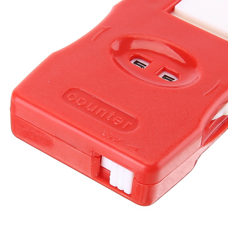 Knitting Counter Plastic Row Knitted Loops Recording Manual Button Woven Register DIY Handmade Sweater Weaving Knitting Tools