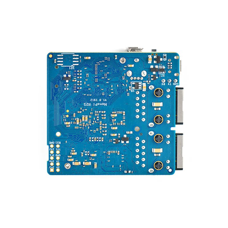 Nanopi R2S brush DIY router OpenWRT RK3328 true double gigabit port LEDE development board