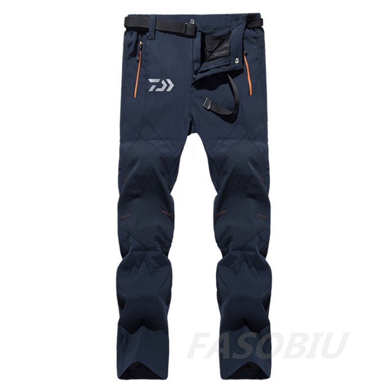 Daiwa été mince Stretch grande taille randonnée pêche pantalon en plein air équitation pêche séchage rapide respirant pantalon Charge pantalon: 03 / 3XL