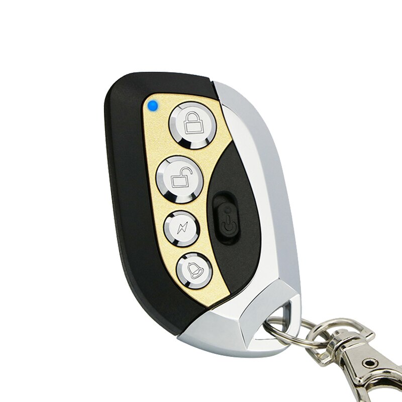 Tuya-sirena estroboscópica Wifi, sistema de alarma antirrobo de seguridad para el hogar, 433MHz, sirena de sonido y luz inalámbrica, compatible con Alexa y Google Home: 433 Romote control / Enchufe europeo