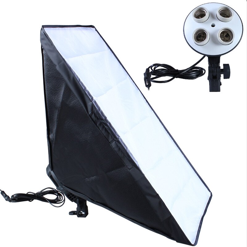 4 st 150 135 45 watt 5500k högljusfotografering dagsljus lysrör  e27 bas för softbox fotografiskt foto