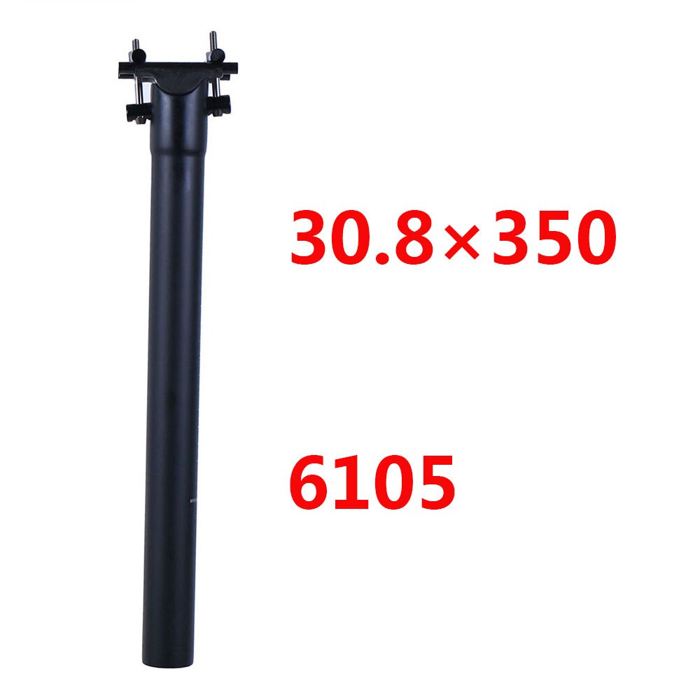 ELITA EINE Super licht Carbon Sattelstütze Fahrrad Sattelstütze MTB/rennrad sattelstütze 27.2/30.8/31.6*350/400mm: 30.8x350-6105