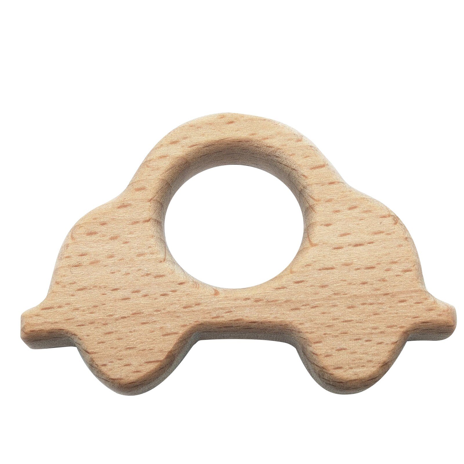 Baby BeißRing Buche Holz Holz Molaren Verschiedene Ebene bilden Wal Elefant Kaninchen Vogel Schiff BeißRing Komfortable Spielzeug Baby Spiel Spielzeug