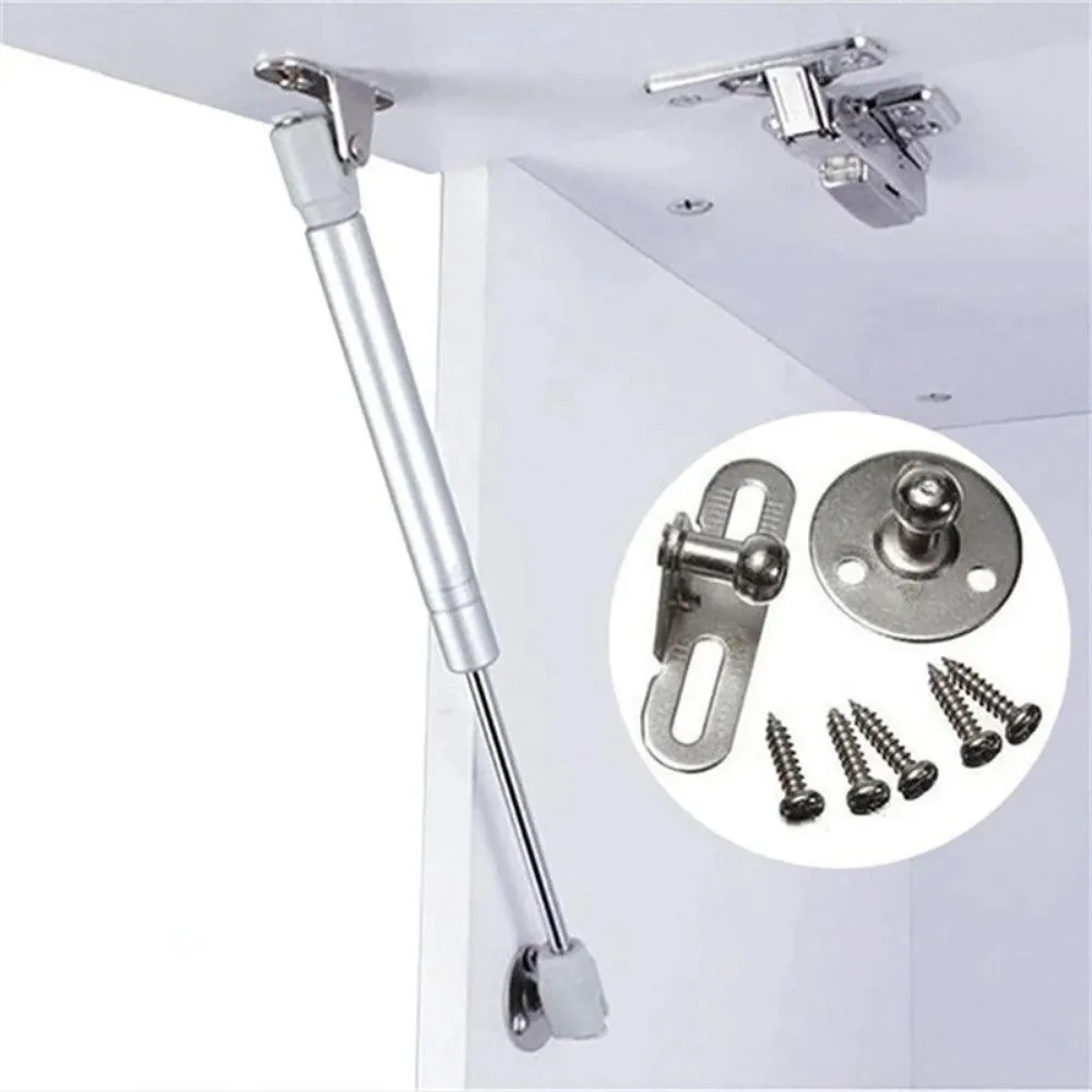 6/8/10/12 Zoll Möbelscharniere 100N/10KG Gasdruckfedern Schrankscharnier Federstreben Küchenschrank Türdeckel Heben Sie sterben pneumatische Unterstützung ein