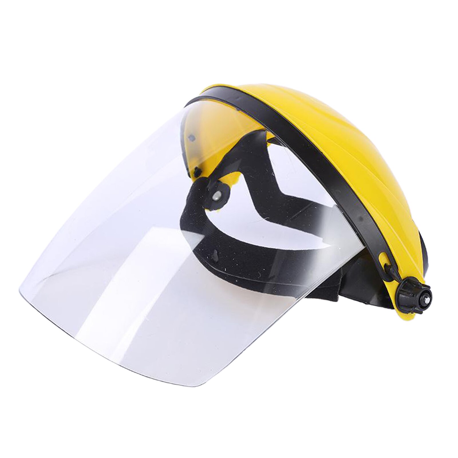 Safety Protective Shield Clear Head-Mounted Face Eye Shield Screen Grinding Multi-Purpose: Clear