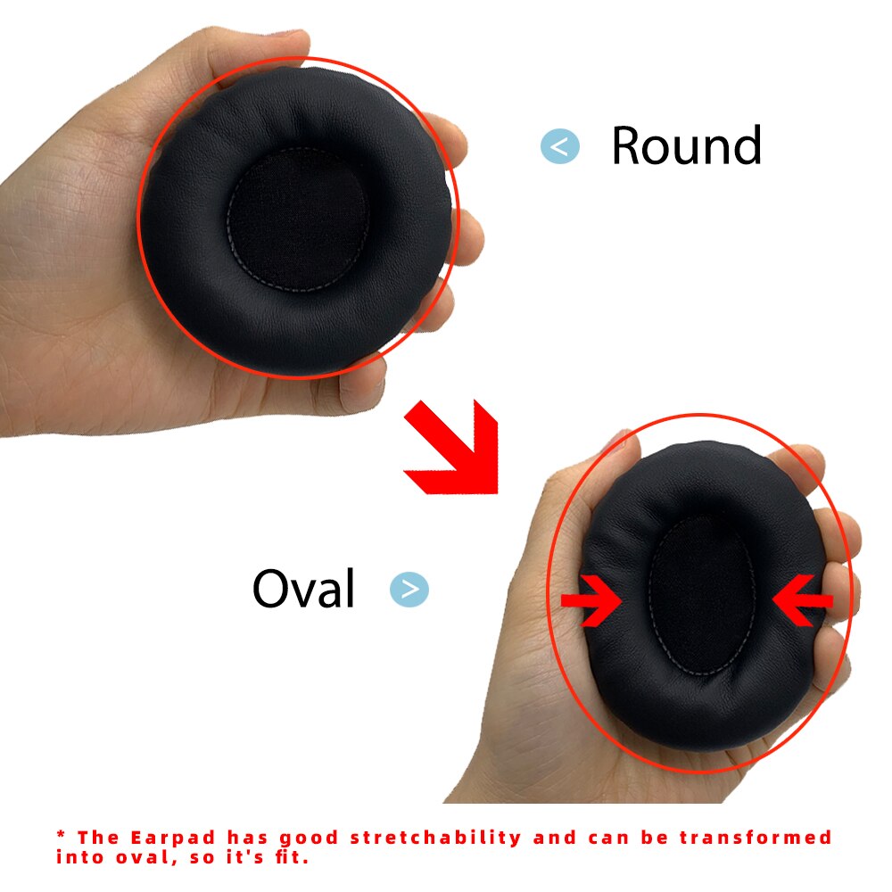 upgrade Replacement Ear Pads for Sendy Aiva Headset Parts Leather Cushion Velvet Earmuff Headset Sleeve