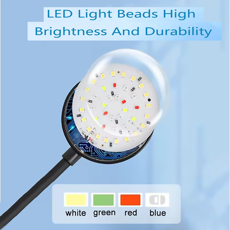 5W/7W doprowadziło 5V USB ryba czołg spinacz lampa udekorować doprowadziło pełny widmo kontrola lampa glony lampa mini ozdobny mały czołg oświetlenie