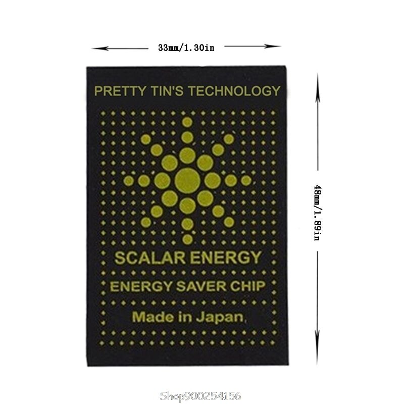 10PCS EMR Scalar Energy Phone Sticker Anti Radiation Chip Shield Paster Laptop Anti EMP EMF Protection O27 20