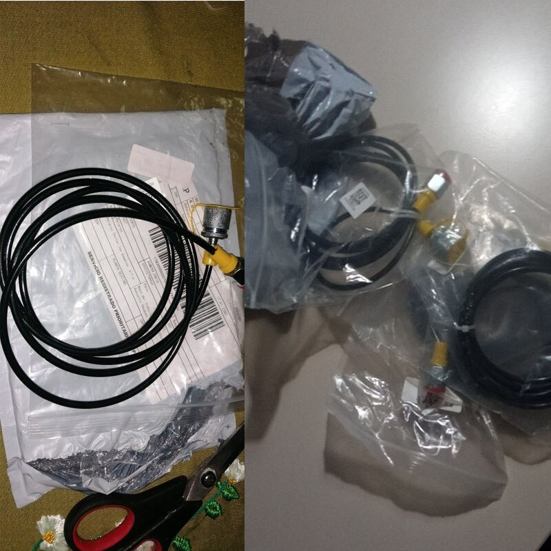 Hydraulic High Pressure Test Hose M16*2-1/4BSP 2.0m/6FT Testing Coupling Point Hoses End Gauge Plumbing Connecting Pressure