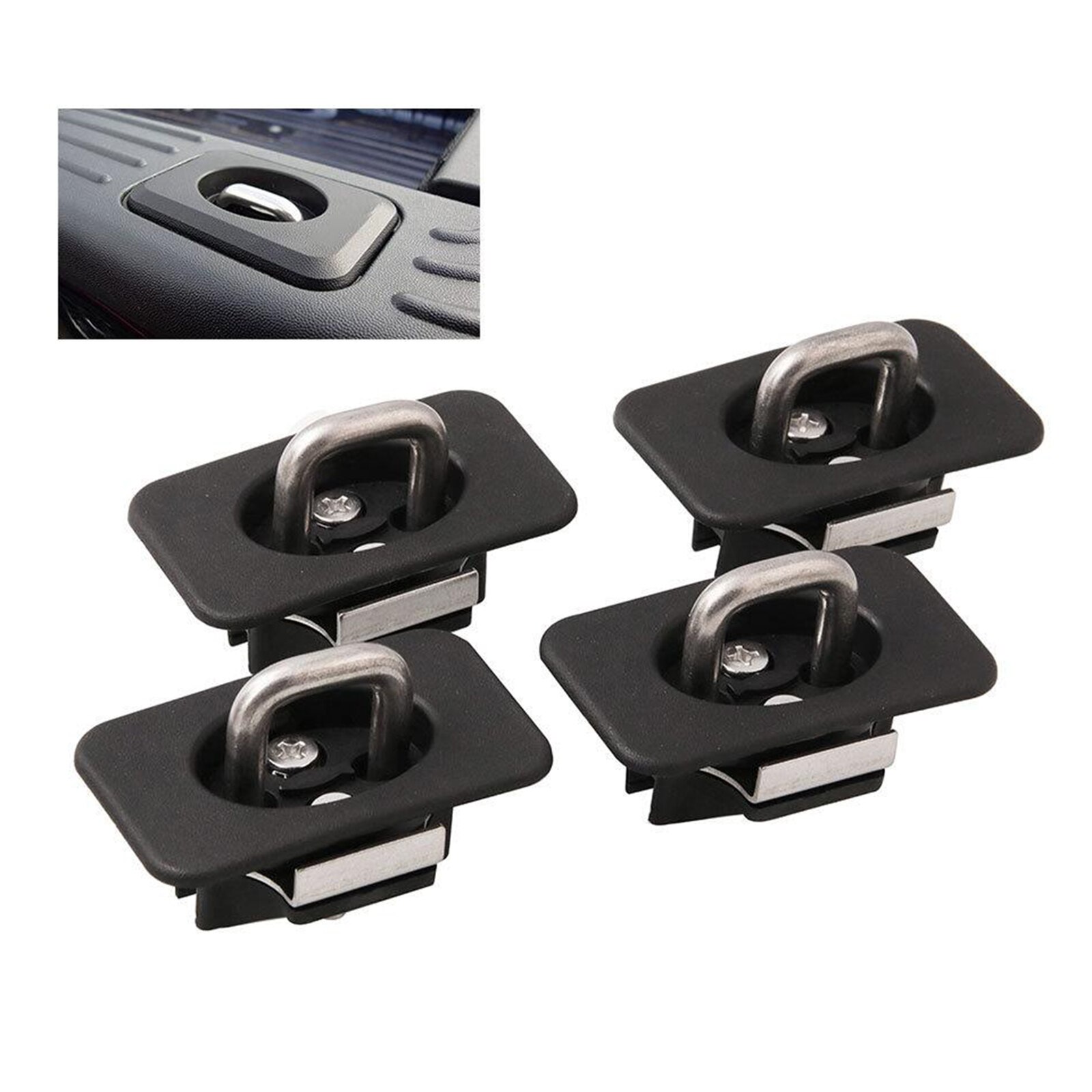 4pieces Truck Tie Down Anchors for Ford F 150 1998 Super-Duty Car Part