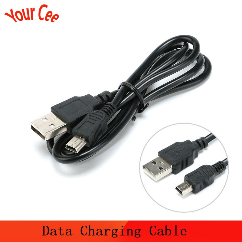 Gegevens Charging Cable Cord Adapter Usb Male Naar Mini 5 Pin B Beste Zwart Lengte 80 Cm Data Kabels Usb verlengkabel