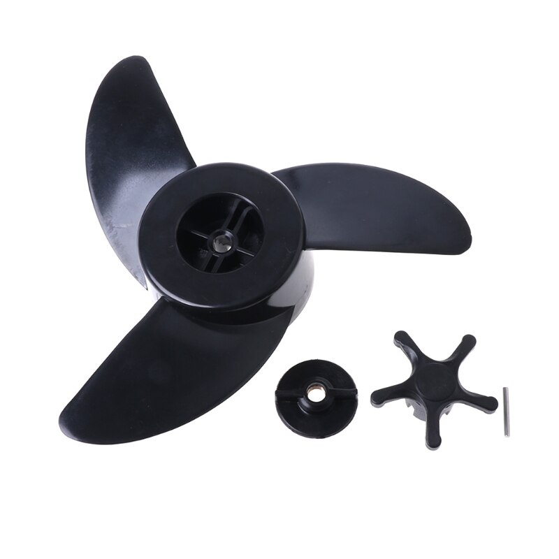 Accesorios para Motor de barco, 3 cuchillas útiles, baratas, hélices marinas, motores fueraborda de Motor eléctrico para Haibo ET34 ET44 ET54