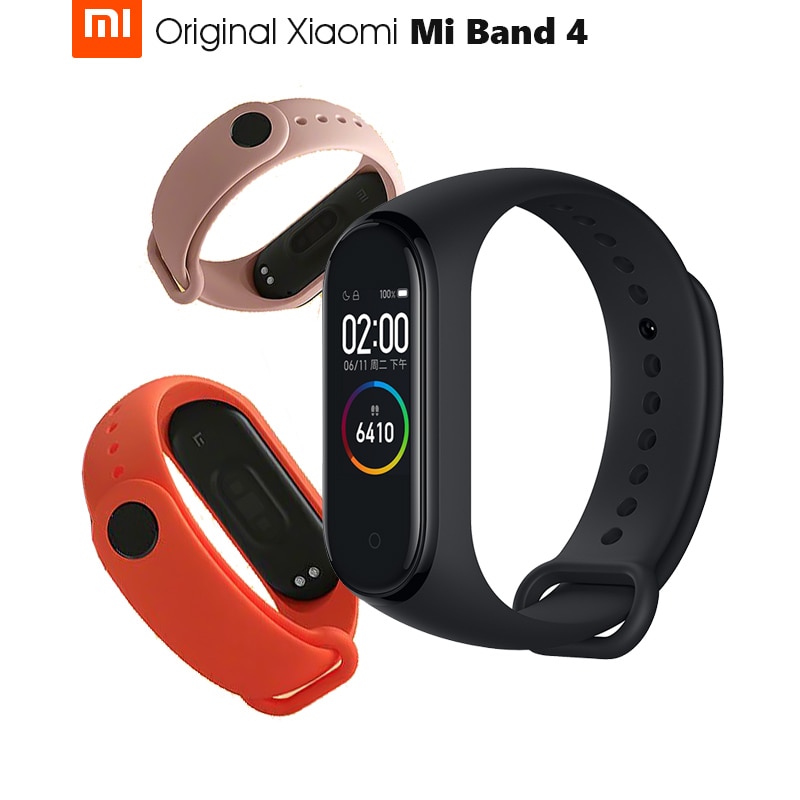 Originele Xiaomi Mi Band 4 Smart Band 4 Polsband Fitness Armband Music Control Armband Bluetooth 5 Amoled Kleur Touch Screen