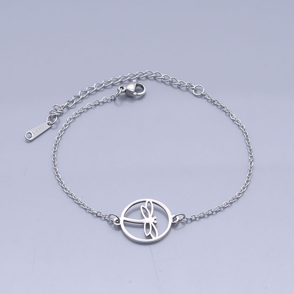 100% Edelstahl Dainty Libelle Charme Armband Für Frauen Nie Rost Super Fabrik