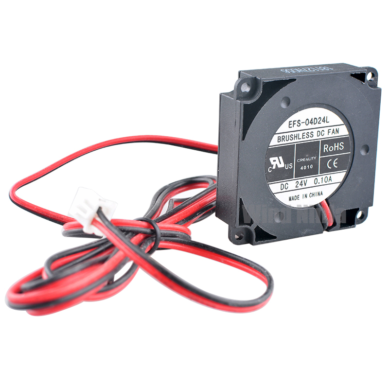 EFS-04D24L 4cm 40mm Gebläse 40x40x10mm DC24V 0,10 ein Mikro-radial Ventilator Lüfter für 3D-Drucker