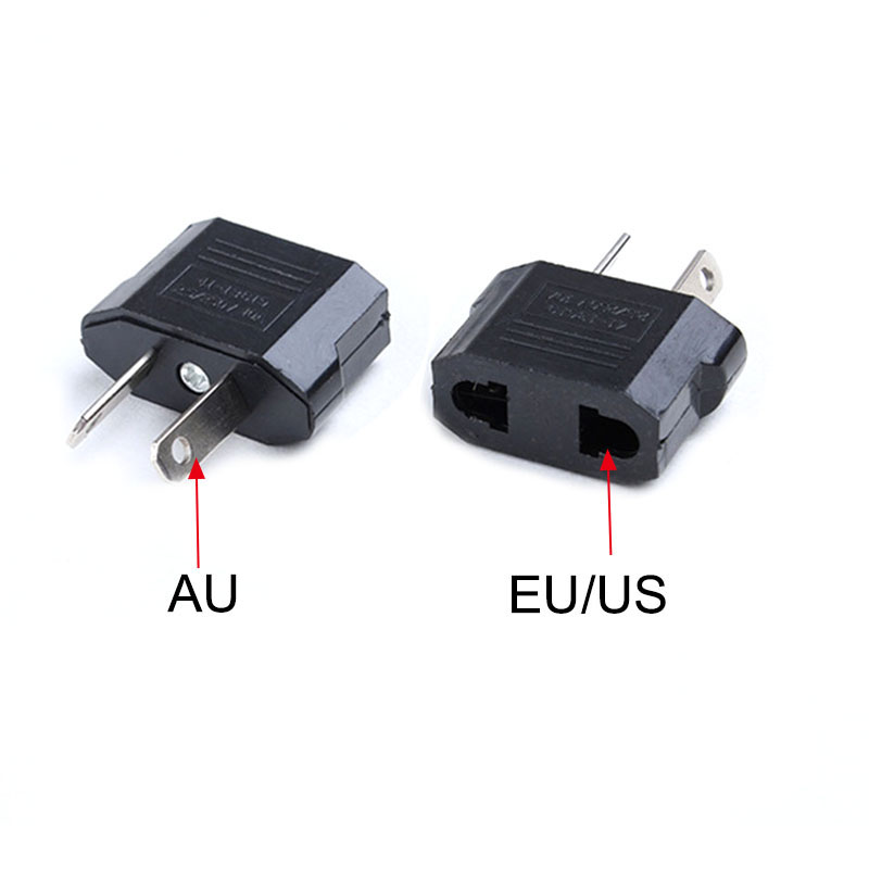 2 szt. adapter nas EU AU podróżne adaptery wtyczki zasilania konwerter konwersja podróżna gniazdo elektryczne narzędzie wtykowe: Type3